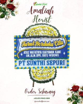 Papan Bunga Duka di Sei Rengas Ii