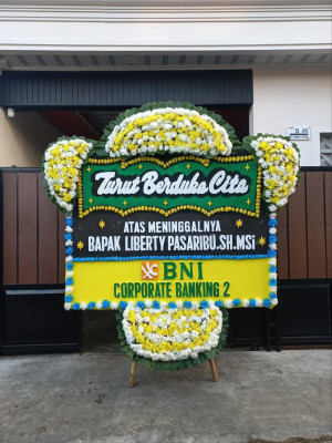 Papan Bunga Duka di Sei Rengas Ii