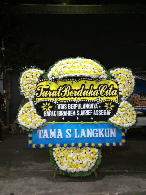 Papan Bunga Duka di Sei Rengas Ii
